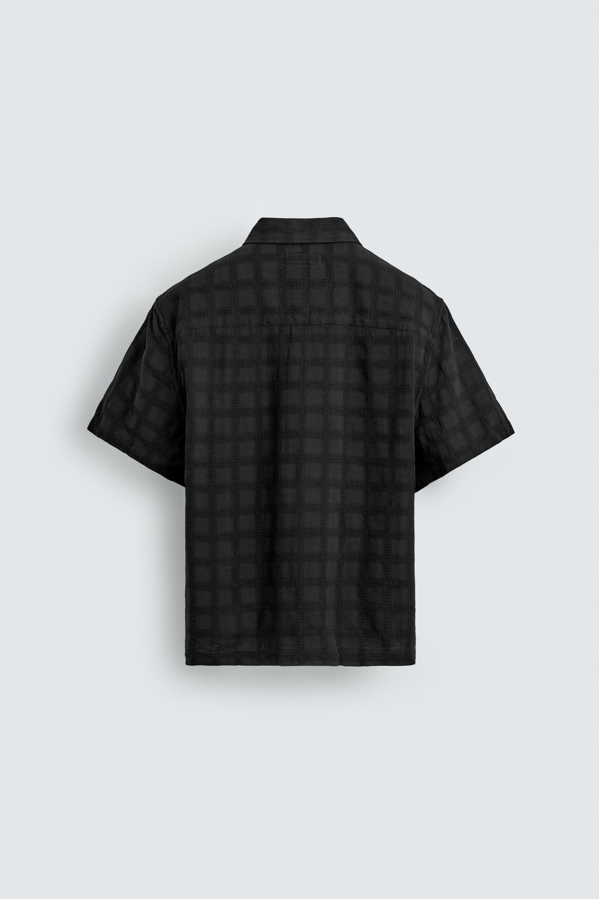 WASHED TEXTURED SHIRT